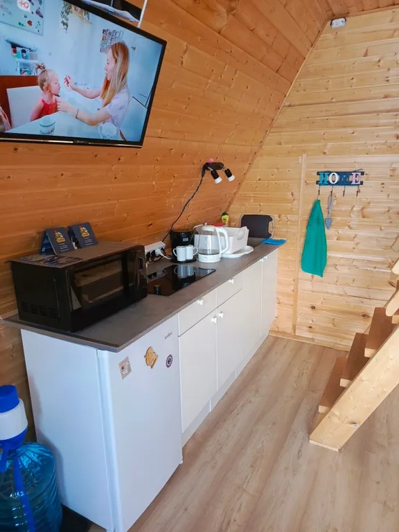 Дом в стиле A-Frame с сауной