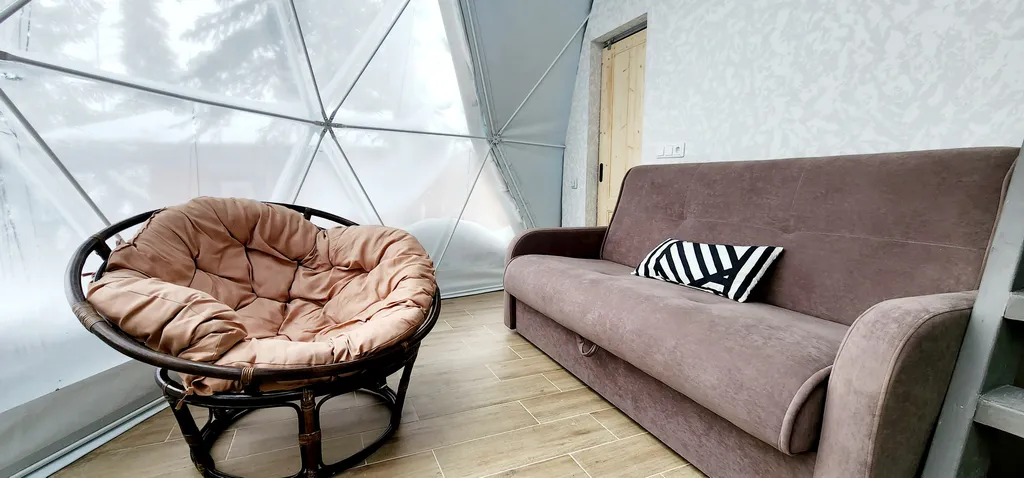 Уютный купольный дом 1