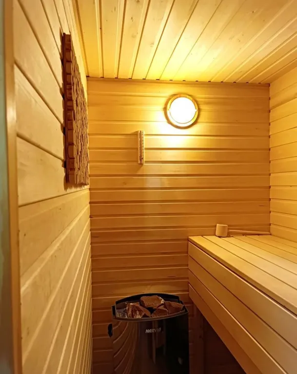 Загородный дом с сауной Hengikarelia, теплый, солнечный, как дома