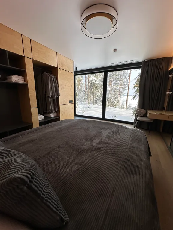 Дом в Карелии с видом на сосновый лес