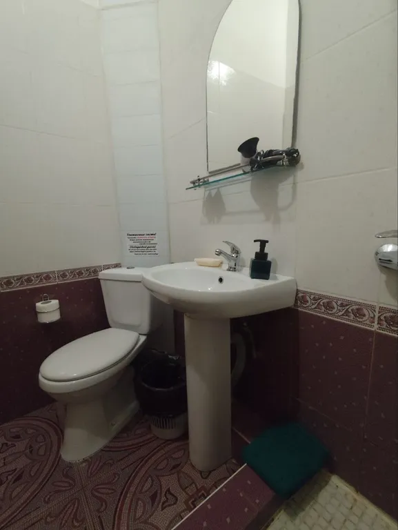 Трехместный номер с 2  кроватями и диваном. Стандарт с видом на море.