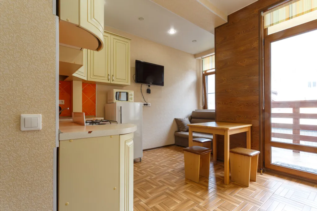 Студия напротив Мариотт