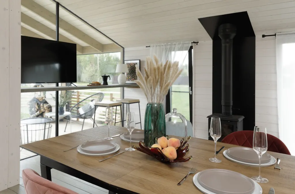 Коттедж Dacha-vibe Дом Яблонька — Лопотово