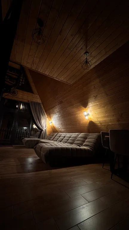 Коттедж Уютный домик A-Frame с видом на горы — Архыз