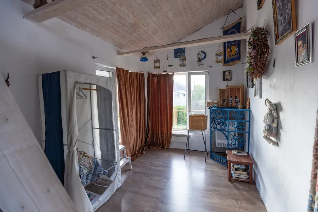 Три Галки Дом в саду