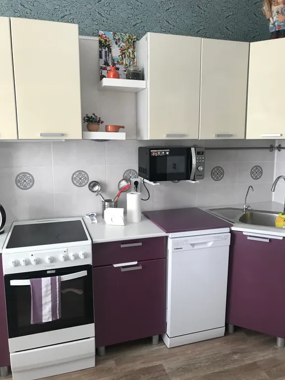 Уютная квартира с красивым видом на город