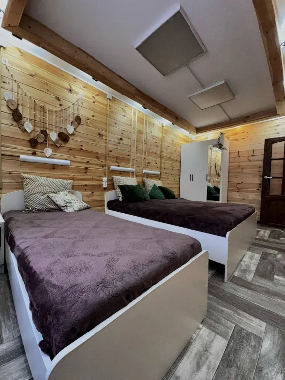 Дизайнерская квартира в деревенском доме в центре города