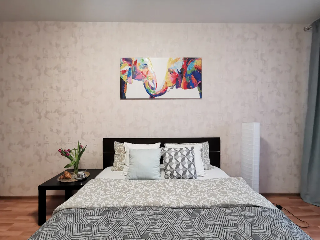 Уютная однокомнатная квартира с видом Волгу