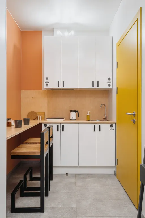 Квартира Квартира Смарт-студия у метро Василеостровская — Санкт-Петербург