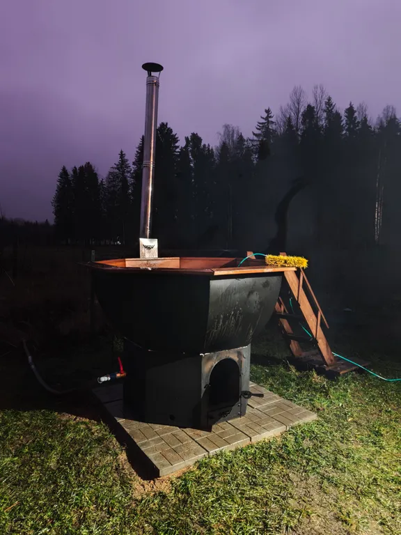 Уютный домик с чаном банным