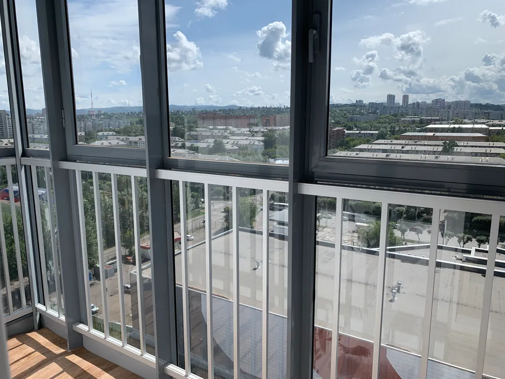 Квартира Однокомнатная квартира с красивым видом на город с 15 этажа — Красноярск