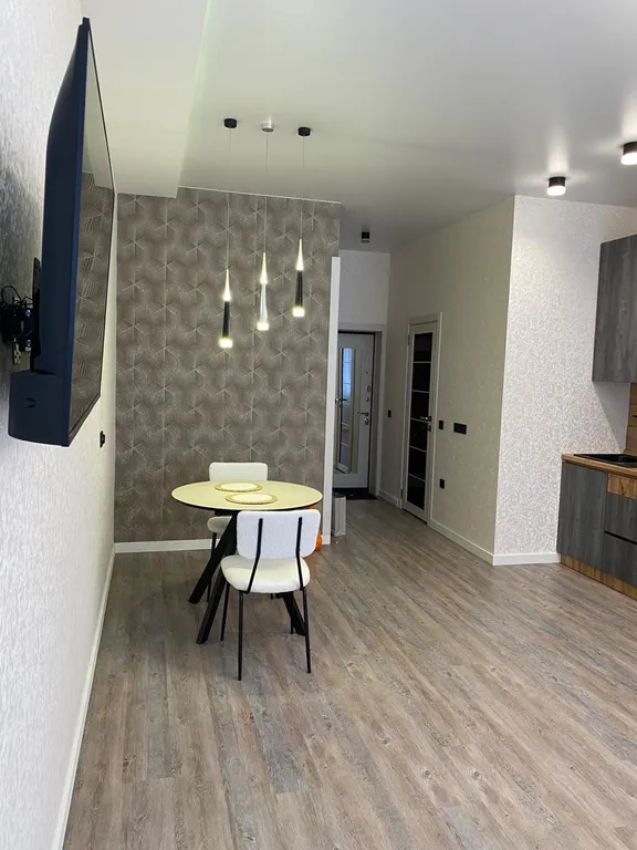 Современная квартира с кондиционером, с красивым видом на горы