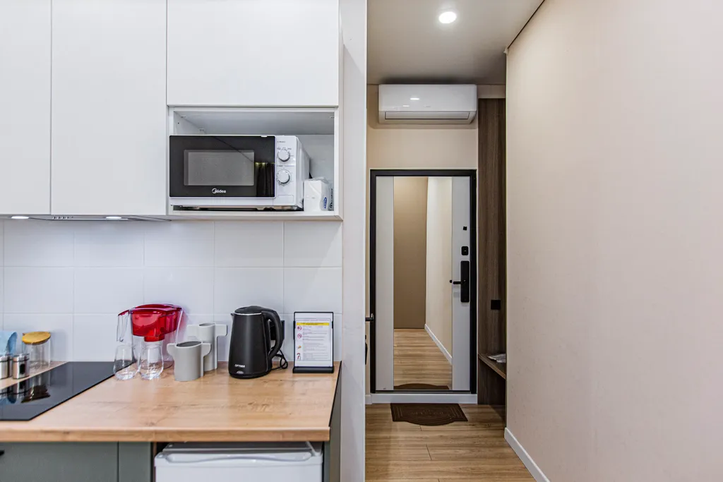 Квартира Студия 1 с шикарным видом и лоджией ЖК Еstet — Алматы