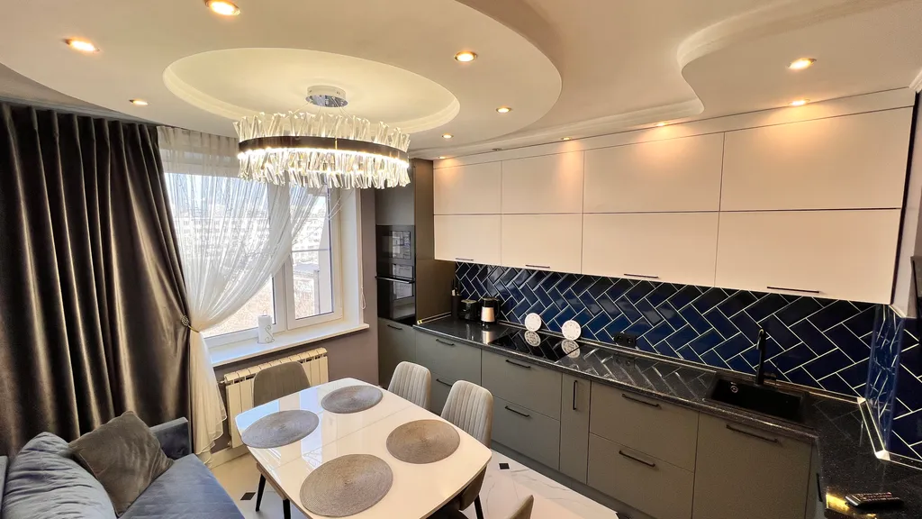 Квартира Шикарная квартира, рядом центр, метро Коломенская Остров Мечты. — Москва