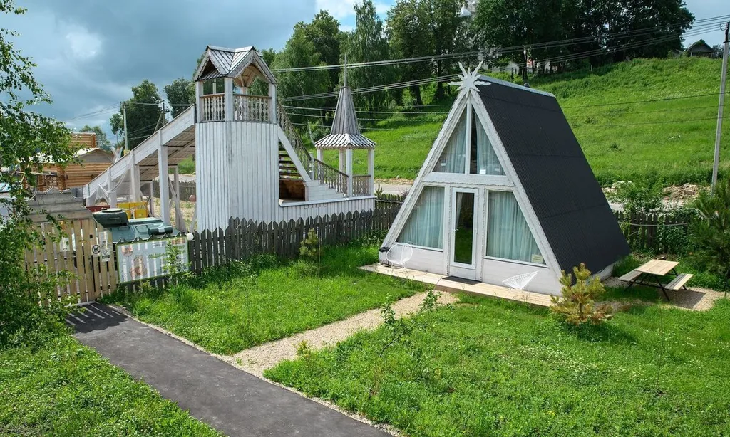 Уютный домик A-Frame
