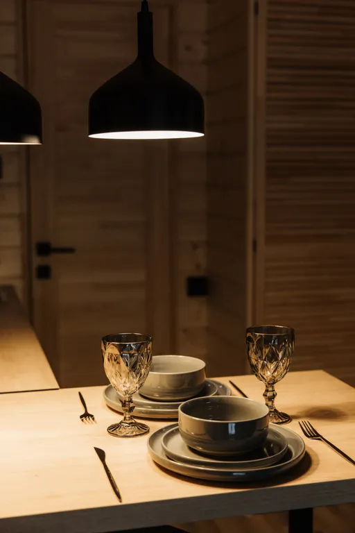 Коттедж с красивым видом из окна