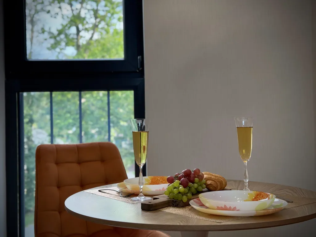 Двухкомнатные аппартаменты комфорт класса с видом на лес.