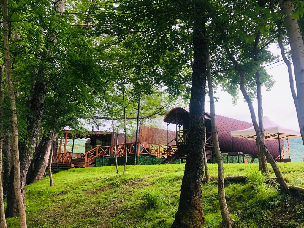 Квартира Квартира Дом у реки с видом на горы с баней и купелью — Горячий Ключ