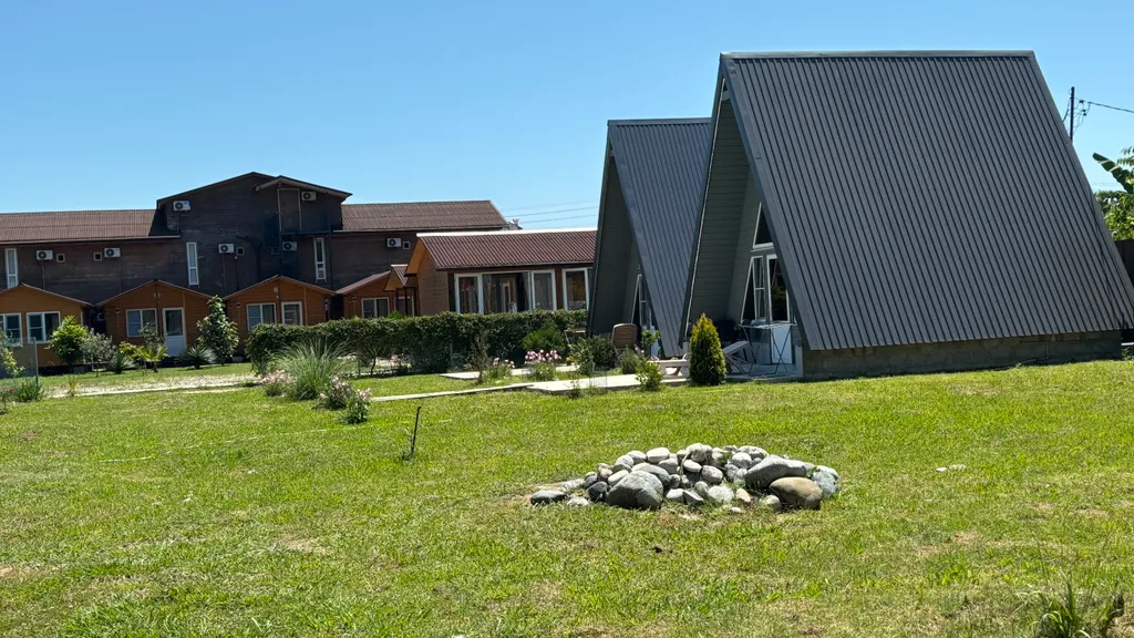 Коттедж a-frame пицунда 2