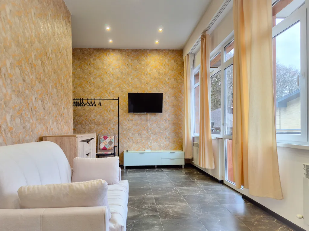 Просторная квартира с видом на горы