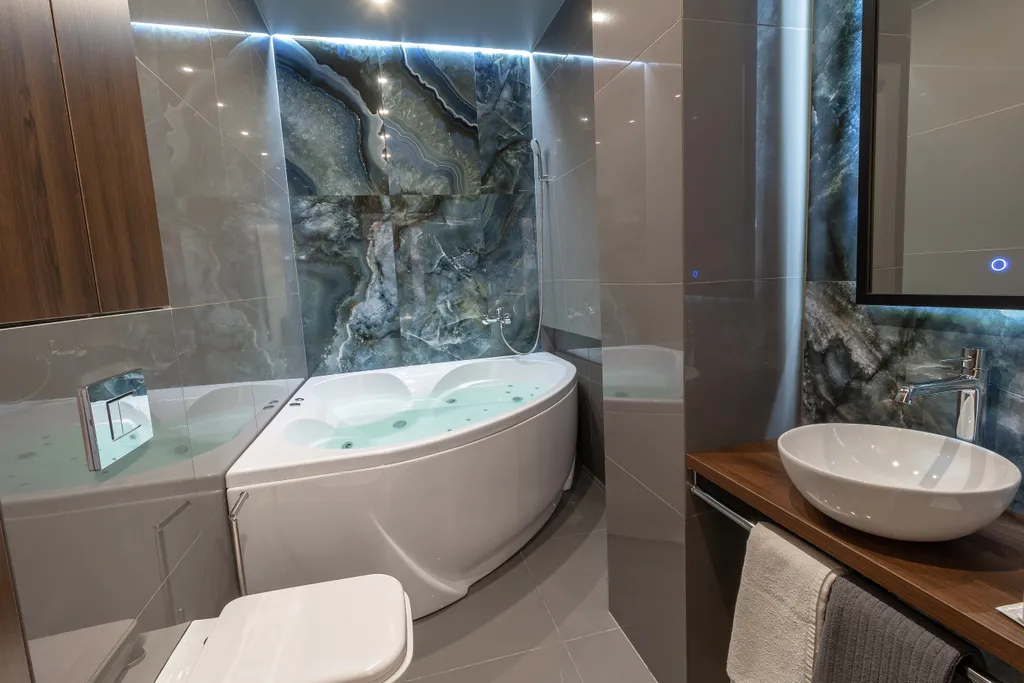 Дизайнерская квартира, да еще и с джакузи