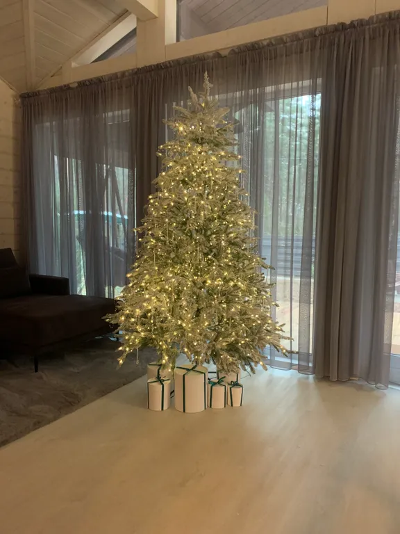 Дом в лесу с джакузи и баней