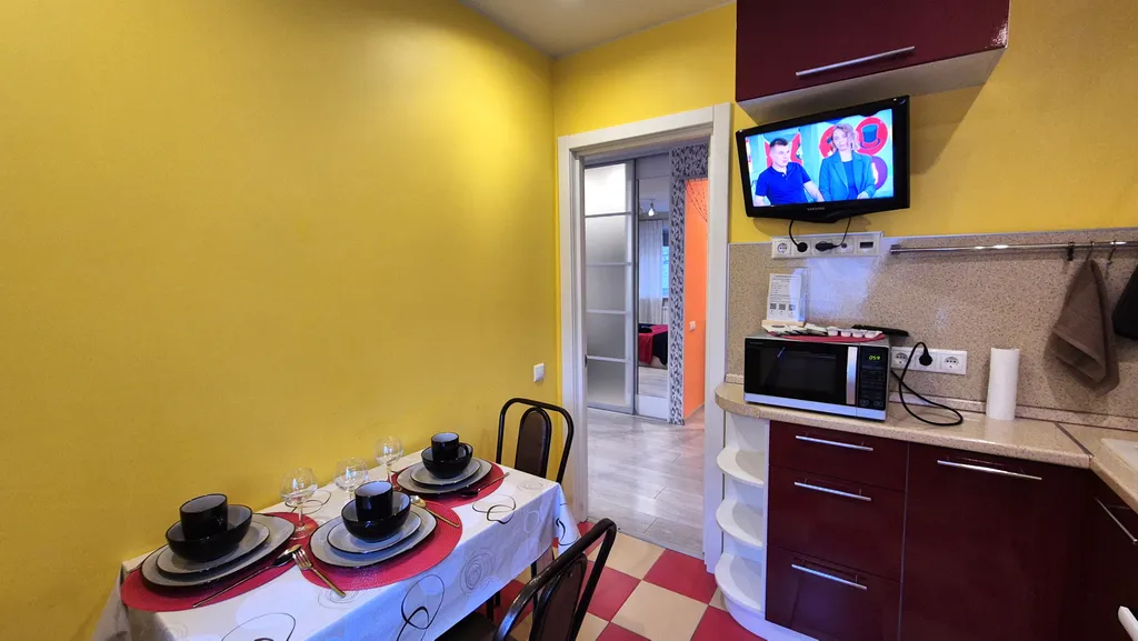 Яркая квартира в центре Пушкино у Победы