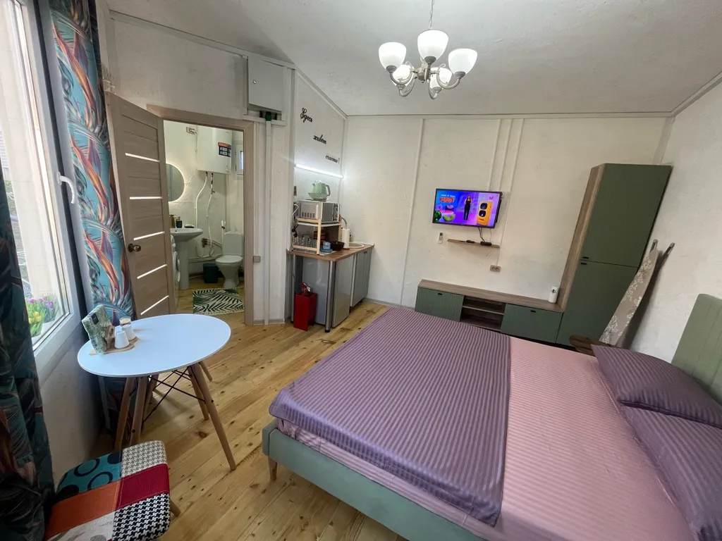 Коттедж Домик у Моря отдельно стоящий - парковка, детский уголок, зона отдыха — Адлер