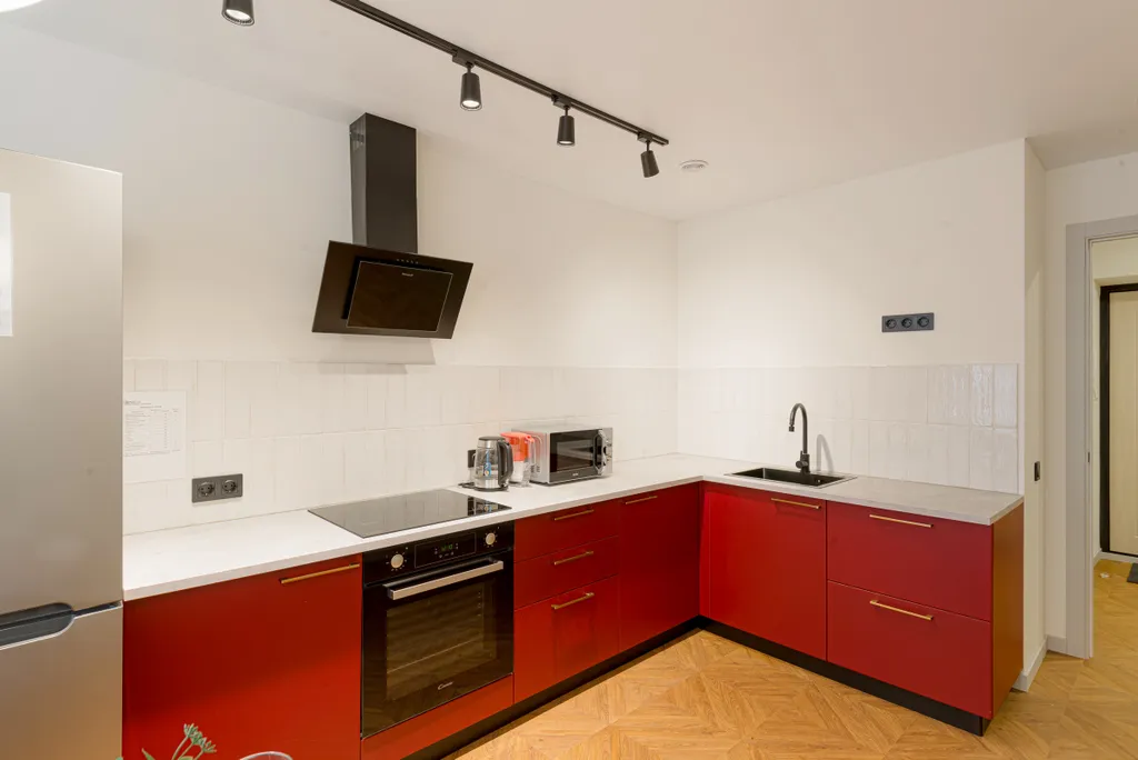 Стильная недалеко от залива, с гостиничным сервисом, бесконтактно