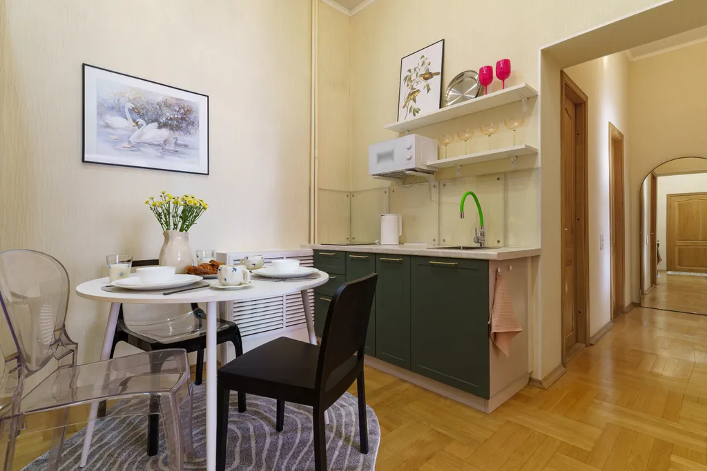 Стильная 2-спальная квартира в центре исторического Выборга