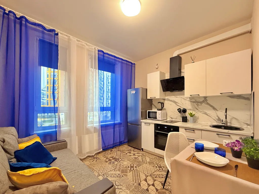 Дизайнерская однокомнатная в ЖК Прокшино Лагуна