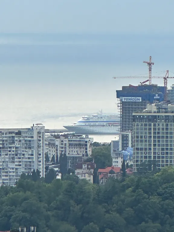 Квартира Квартира Видовая студия с видом на море — Сочи