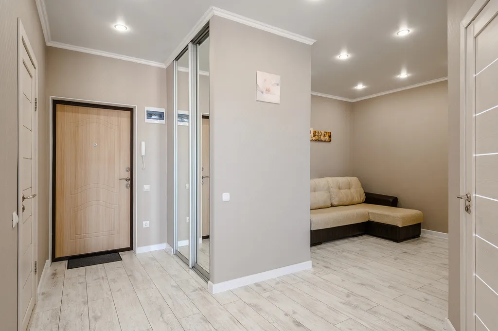 Светлая квартира рядом со стадионом