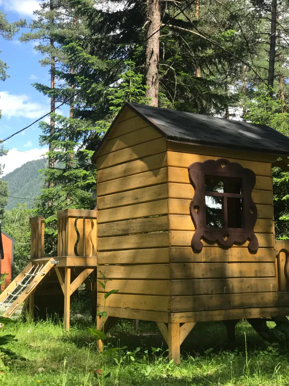 Коттедж Гостевой дом с видом на горы — Архыз