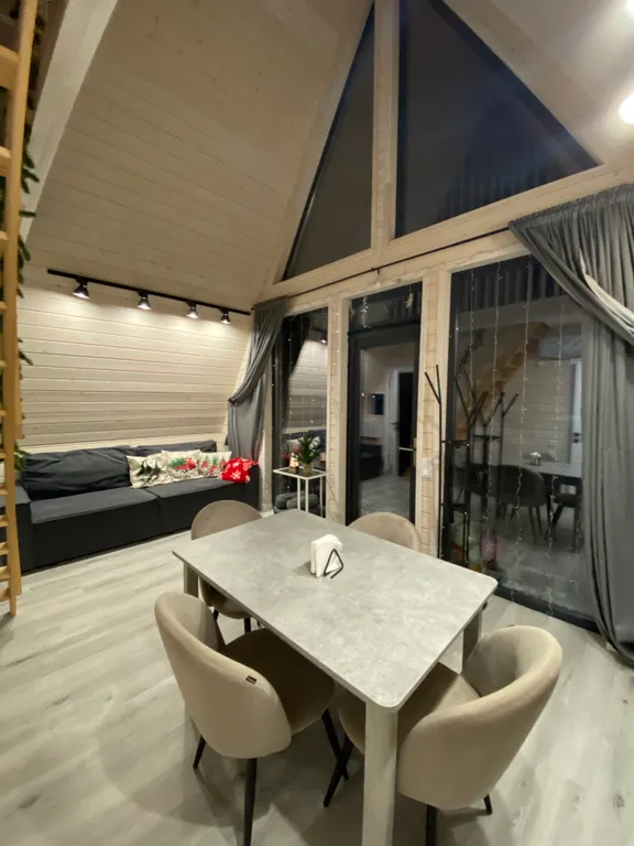 Уютный современный дом барнхаус