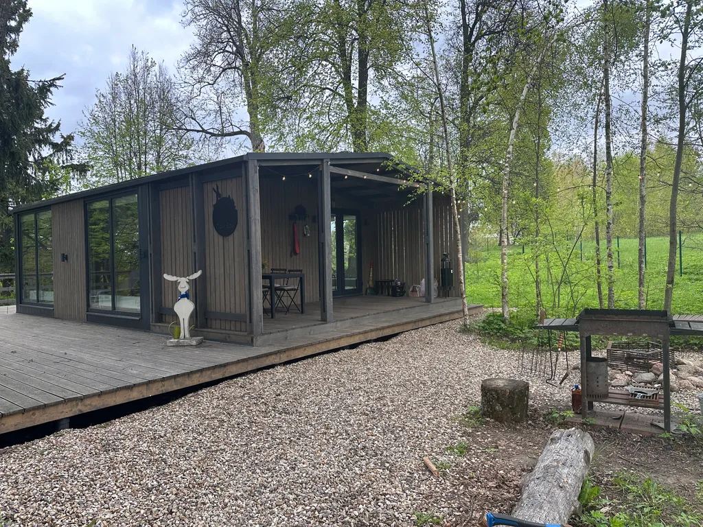 Коттедж Домик Хирви уютный коттедж на отдельном участке с вековыми деревьями — Москва