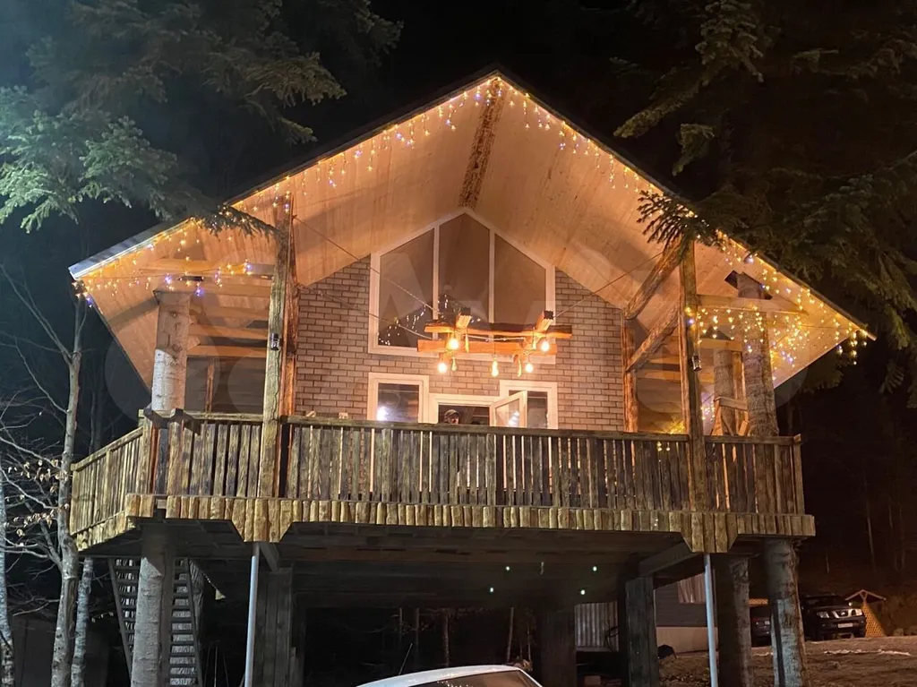 Коттедж Афрейм, домик в лесу — Архыз