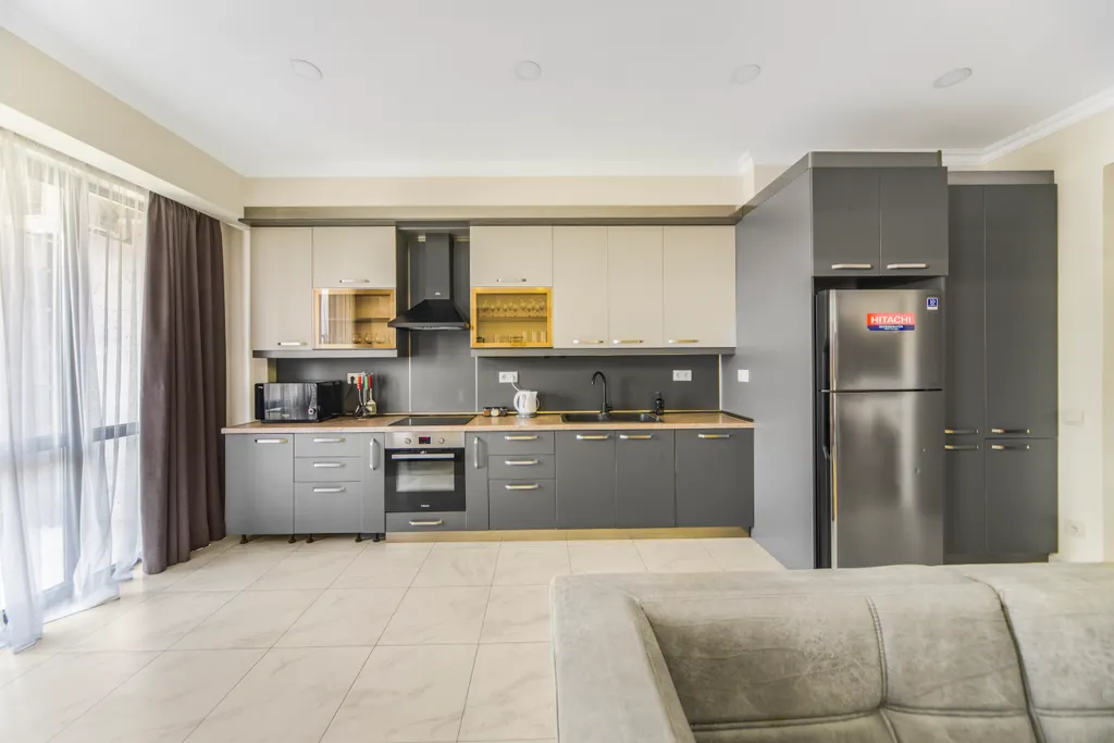 Квартира с 2 спальнями в новостройке в центре города