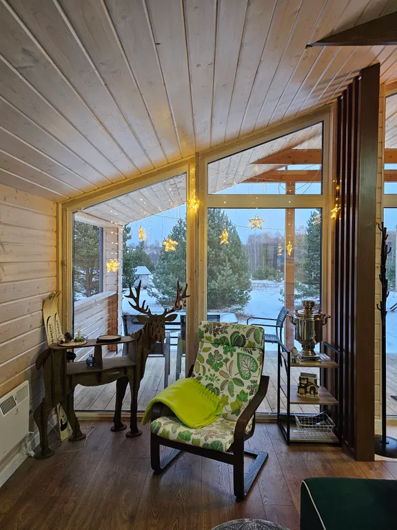 Уединенный дом в лесу