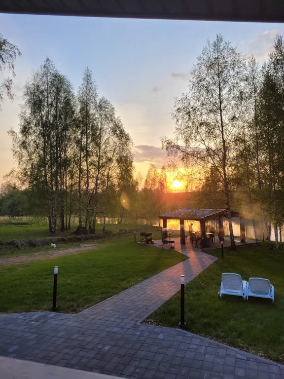 Дом на берегу водохранилища