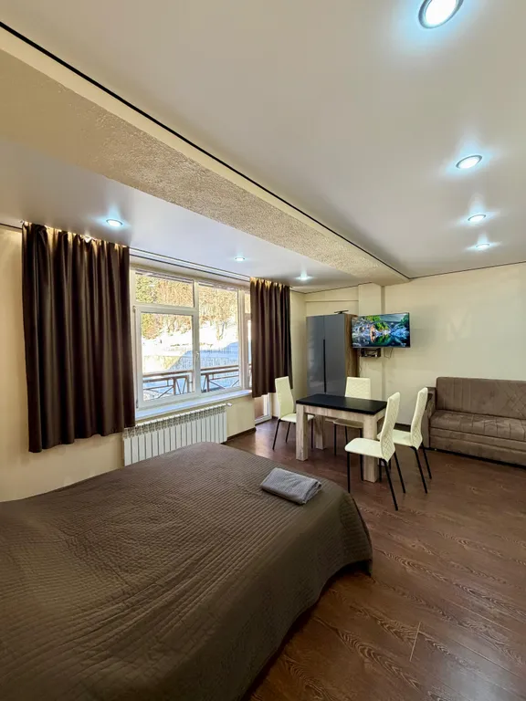 Квартира-студия с видом на горы