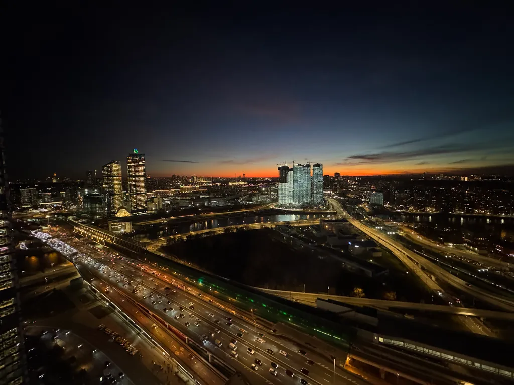 Квартира Квартира Уникальная панорамная студия с видом на Москва-Сити — Москва