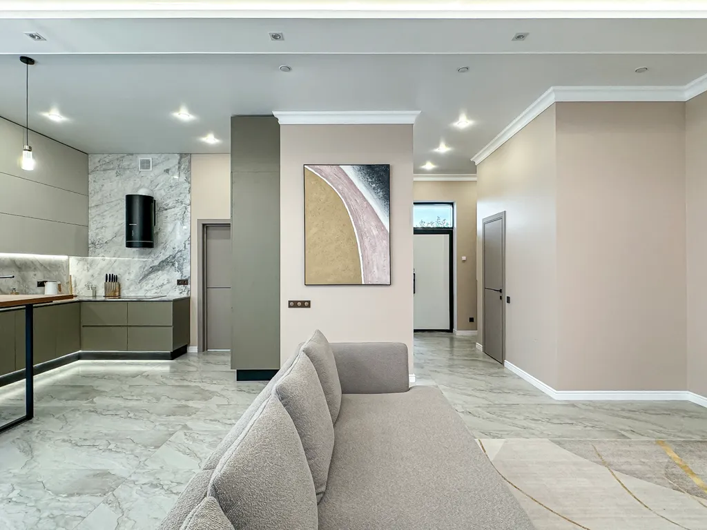 Одноэтажный загородный дом премиум класса