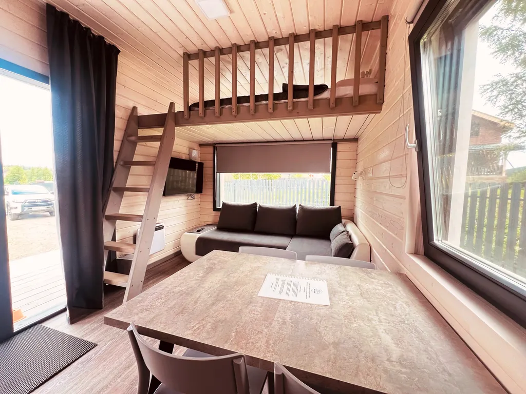 Коттедж Новый уютный домик на лесной опушке в 20 минутах от города — Санкт-Петербург