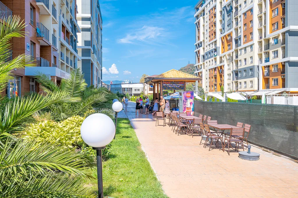 Апартаменты на первой береговой линии