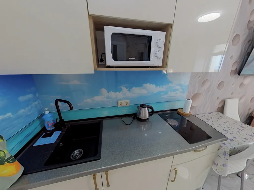 Квартира Квартира Апартамент мечты с прямым видом на море с просторного балкона — Лазаревское