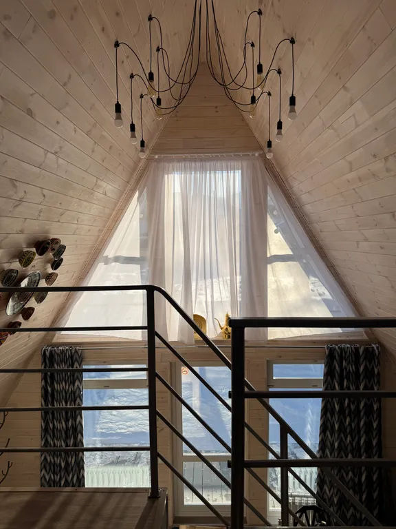 Уютный домик с видом на горнолыжный курорт