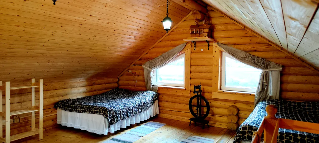 Коттедж Дом Теремок на берегу озера в Карелии с сауной — Верховье