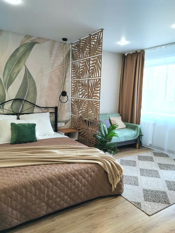 Стильная квартира с дизайнерским ремонтом курортный стиль в центре