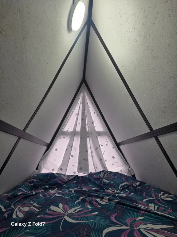 Домик А-фрэйм с баней